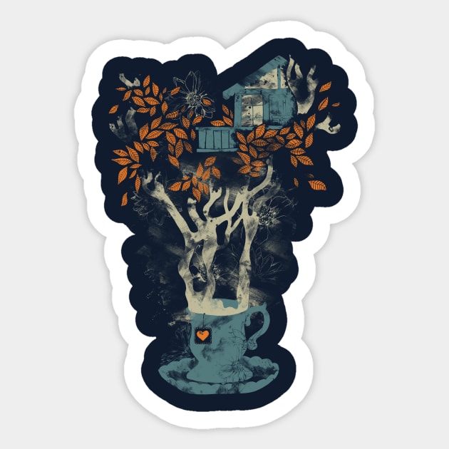 Tea House Sticker by Tobe_Fonseca